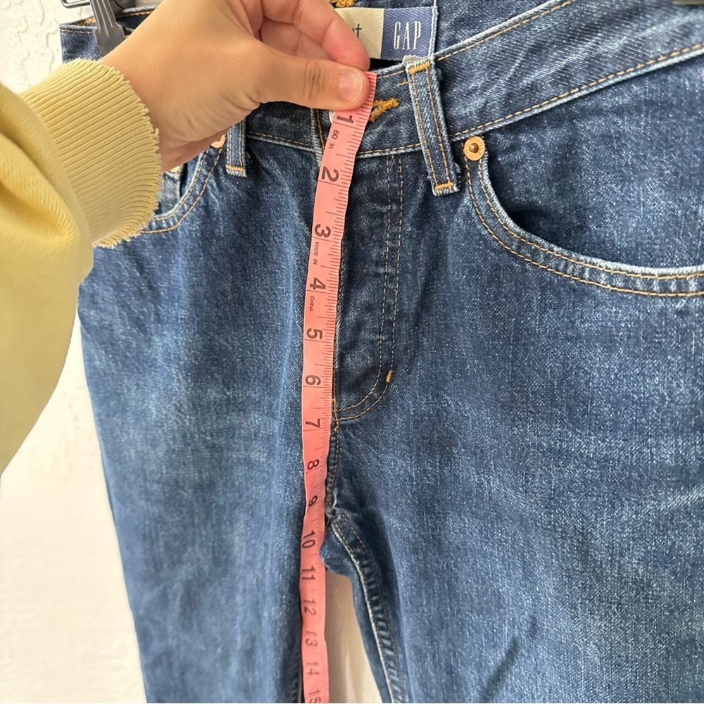 GAP Bootcut Button Fly Medium Wash 28 inch waist - Picture 5 of 8